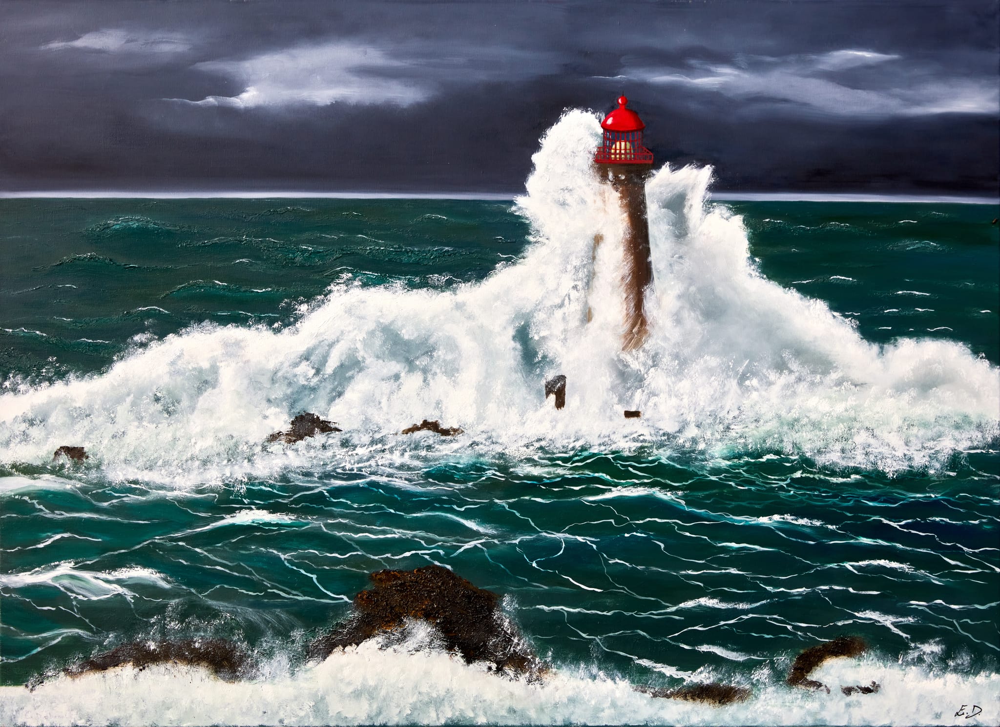 LA SENTINELLE DES MERS Evelyne 2019