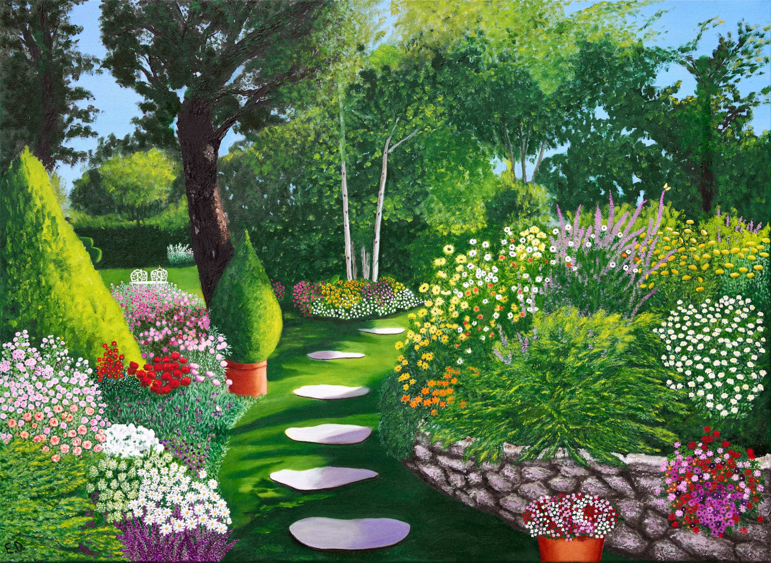 LE JARDIN Evelyne 2021